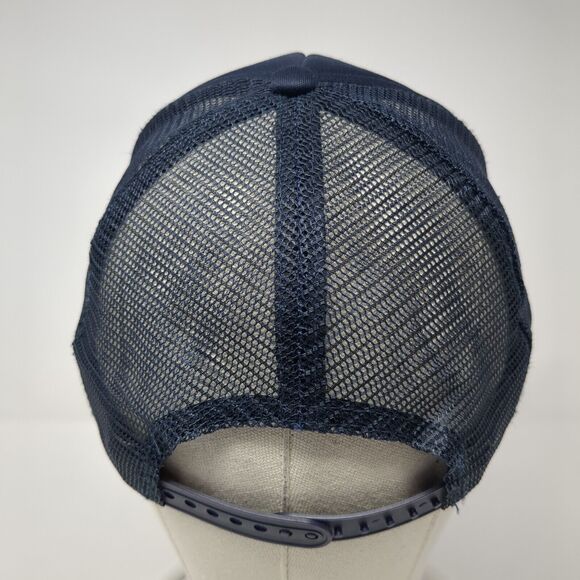 Pivot Cycles Snapback Rope Trucker Hat Blue One Size Mesh Back HG - Picture 5 of 8